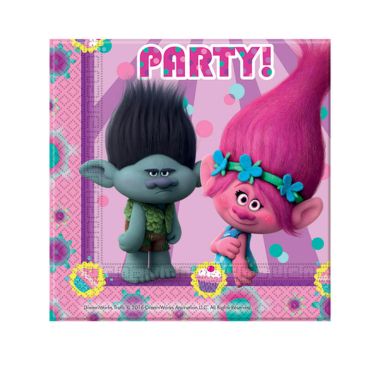 20 Serviettes Trolls