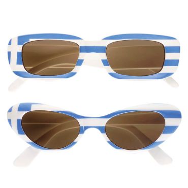 Paire de lunettes de supporter - Grèce - Modèle Aléatoire | jourdefete.com