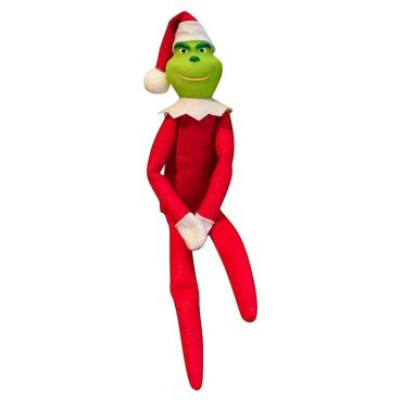 Lutin farceur vert de Noël | jourdefete.com