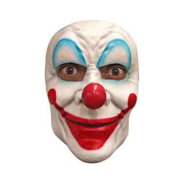 Demi Masque Latex Clown Grand Sourire