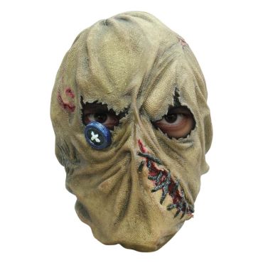 Masque Intégral en Latex d’Épouvantail