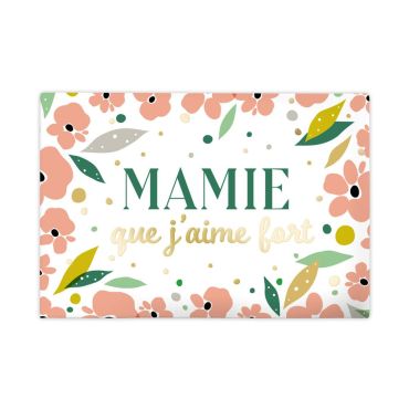 Magnet "Mamie que j'aime fort" | jourdefete.com