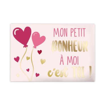 Magnet mon petit bonheur à moi c'est toi ! | jourdefete.com