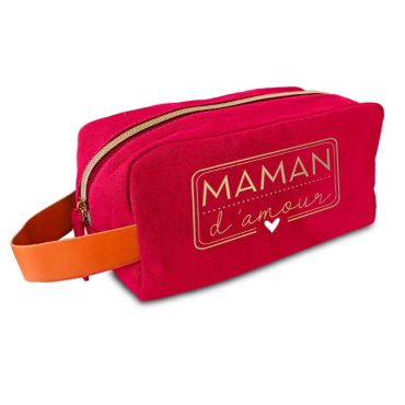 Trousse de toilettes maman d'amour | jourdefete.com