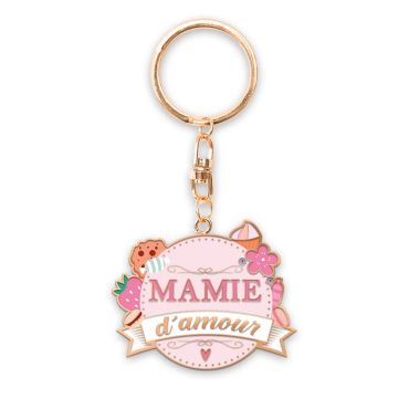 Porte-clés mamie d'amour | jourdefete.com