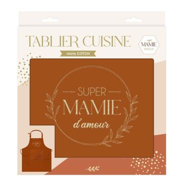 Un splendide tablier de cuisine pour votre mamie d'amour | jourdefete.com