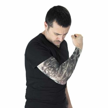 Manche Tatouée Tête de Mort
