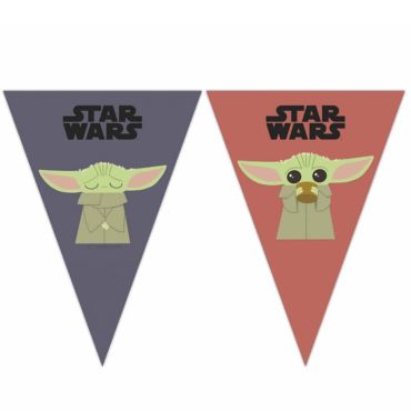 guirlande de fanions star wars mandalorian™ | jourdefete.com