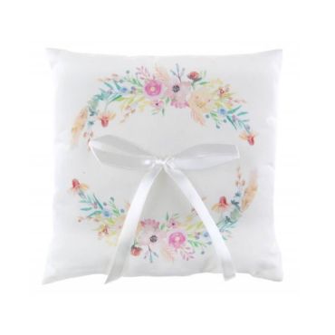 coussin pour alliances collection mariage fleuri |jourdefete.com