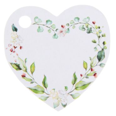 marque-place-coeur-vegetal-mariage|jourdefete.com