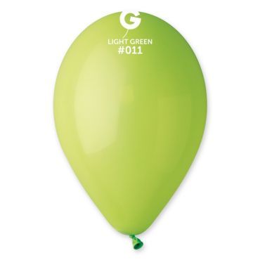 50 ballons de couleur vert anis 30 cm, éclatant et idéal pour les fêtes | jourdefete.com