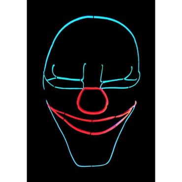 Masque néon - Scary