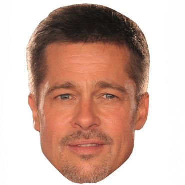 masque-carton-acteur-brad-pitt-hollywood | jourdefete.com