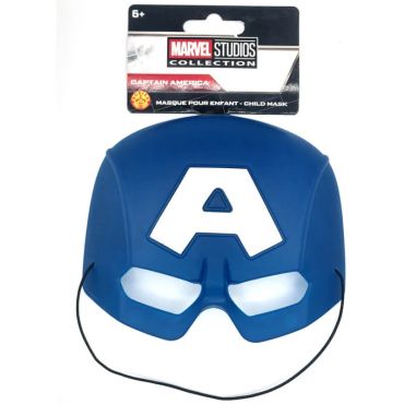 Masque Captain America enfant, déguisement super-héros Marvel | jourdefete.com