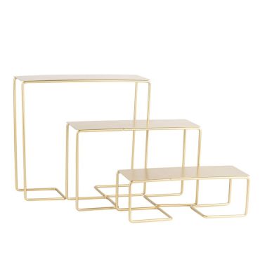 Un superbe lot de 3 présentoirs gigognes pour votre événement | jourdefete.com