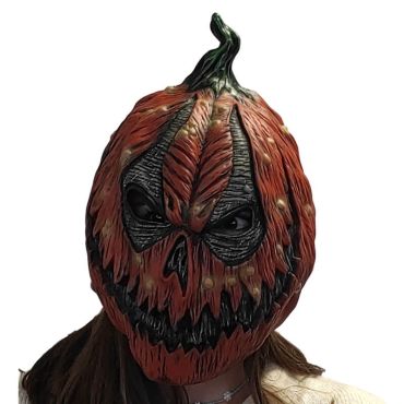 Un effrayant masque de citrouille pour Halloween | jourdefete.com