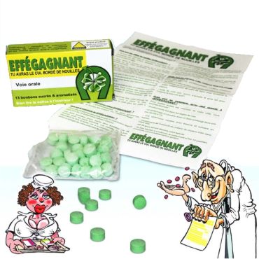 Boite de Médicaments Bonbons Humoristiques " Effégagnant" Boite de Médicaments Bonbons Humoristiques " Effégagnant"