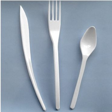 Pack 30 Couverts en Plastique - Blanc