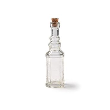 Mignonette en verre avec bouchon en liège de 12 cm | jourdefete.com Mignonette en verre avec bouchon en liège de 12 cm | jourdefete.com
