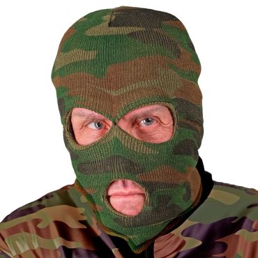 Cagoule militaire camouflage pour déguisement tactique | jourdefete.com