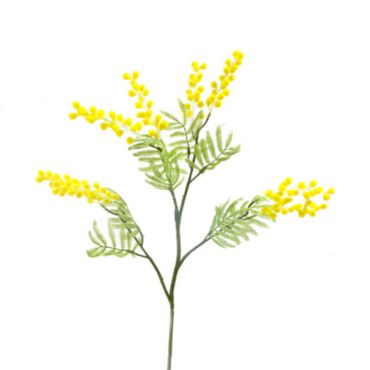 branche de mimosa artificiel 85 cm | jourdefete.com