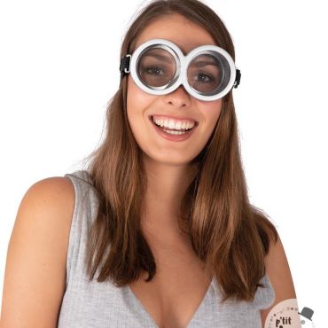 Lunettes humoristiques style Minion pour déguisement comique | jourdefete.com