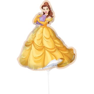 Mini-ballon en aluminium - Belle - 9'' - Princesses Disney™