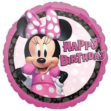 ballon standard minnie mouse rond | jourdefete.com