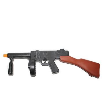 Mitraillette factice 49 cm pour déguisement gangster | jourdefete.com