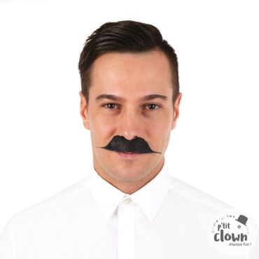 Moustache noire gentleman élégante déguisement | jourdefete.com Moustache noire gentleman élégante déguisement | jourdefete.com