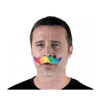 Moustache Arc-en-Ciel