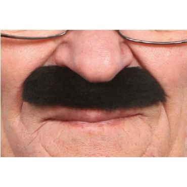 Moustache "Officier" - Noir