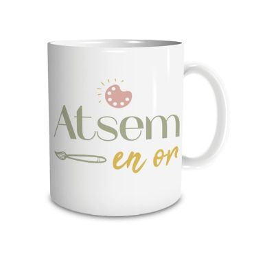 Mug - Atsem en or | jourdefete.com
