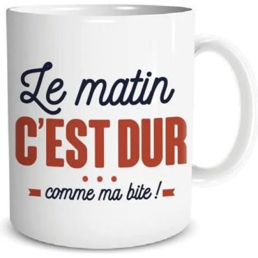 mug matin dur comme ma bite | jourdefete.com