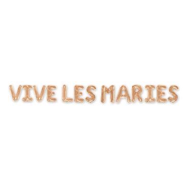 Guirlande de ballons "Vive les mariés" | jourdefete.com
