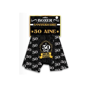 boxer festif 50 ans