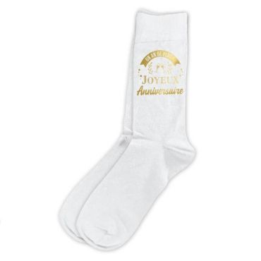 chaussette femme anniversaire | jourdefete.com