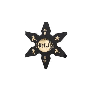 16 serviettes etoiles shuriken ninja | jourdefete.com