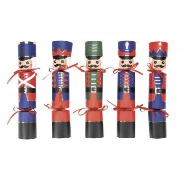 boite de 5 crackers casse noisette pour noel | jourdefete.com