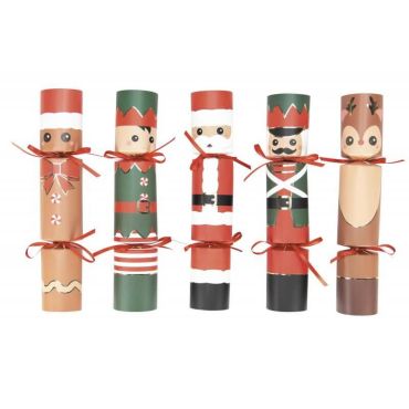 boite de 5 crackers de noel | jourdefete.com