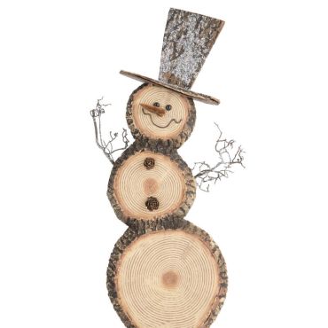 Bonhomme de Noël Tronc de 43 cm | jourdefete.com