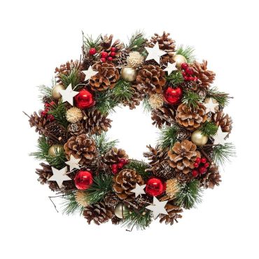 couronne houx d'étoiles | jourdefete.com