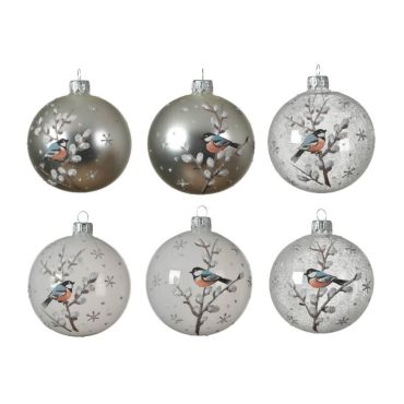 boule de noel rossignol a suspendre | jourdefete.com