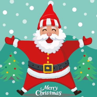 serviette en papier du pere noel | jourdefete.com