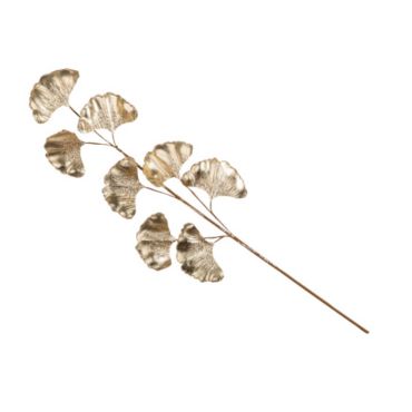 branche de feuilles de ginkgo paillettes champagne | jourdefete.com