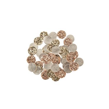 confettis de table ronds avec paillettes champagne et rose et gold | jourdefete.com confettis de table ronds avec paillettes champagne et rose et gold | jourdefete.com