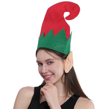 Oreilles de lutin en latex pour déguisement de Noël | jourdefete.com