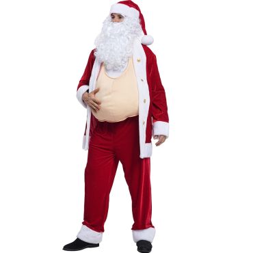 Ventre rembourré pour costume de Père Noël réaliste | jourdefete.com