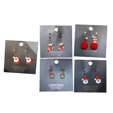 boucles d'oreilles de Noël | jourdefete.com