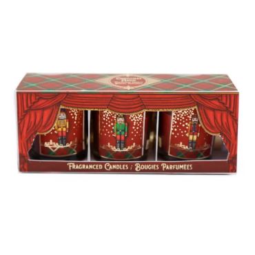 3 photophores casse noisette noel | jourdefete.com